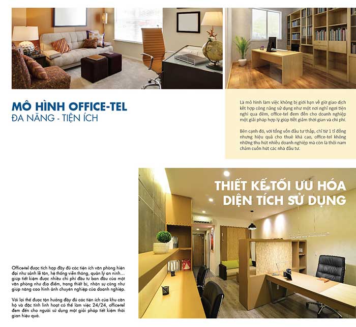 Thuê căn hộ Officetel Wilton Tower Đường D1 giá tốt